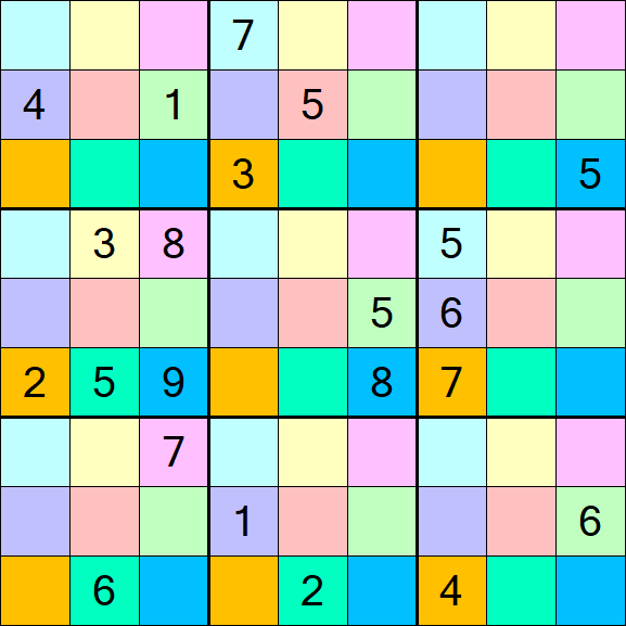 Sudoku DG - Schwierig