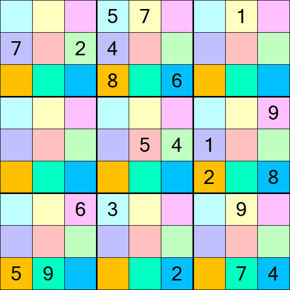 Sudoku DG - Schwierig