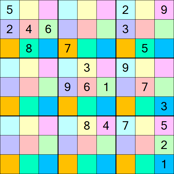 Sudoku DG - Schwierig