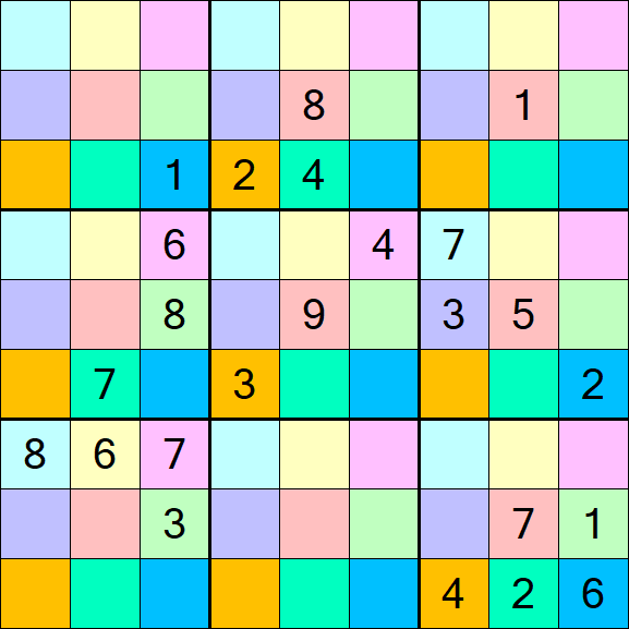 Sudoku DG - Schwierig