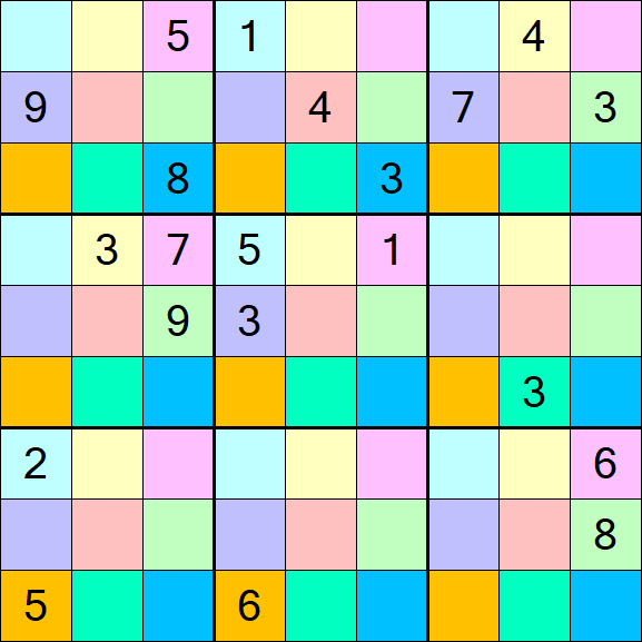 Sudoku DG - Schwierig