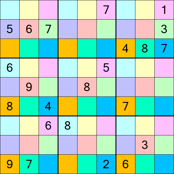 Sudoku DG - Schwierig