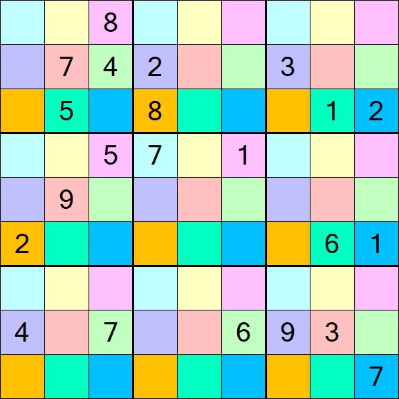 Sudoku DG - Schwierig
