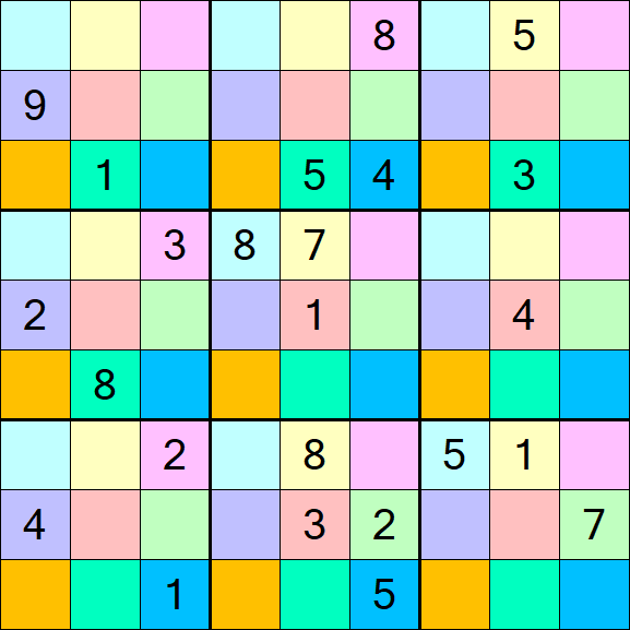 Sudoku DG - Difficile