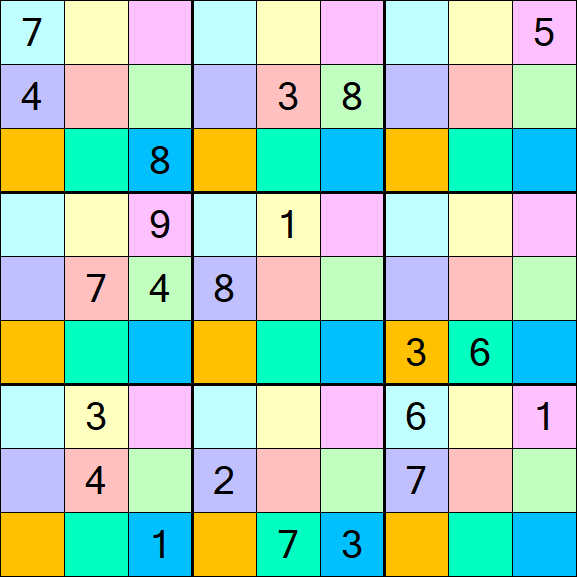 Sudoku DG - Difficile