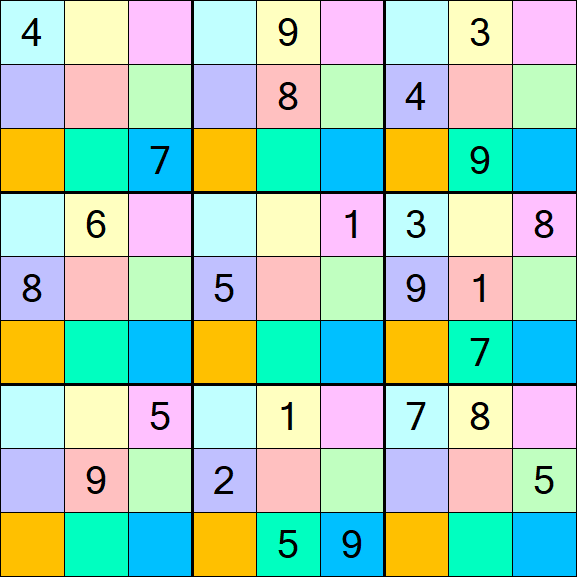 Sudoku DG - Difficile