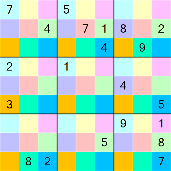 Sudoku DG - Difficile