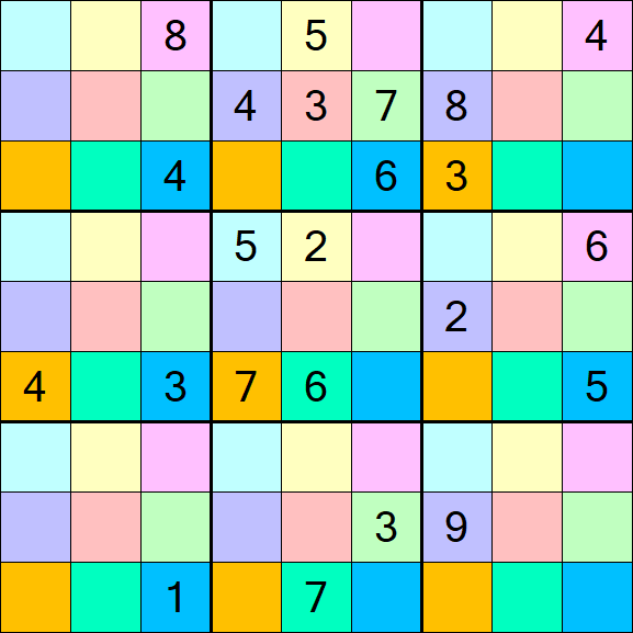 Sudoku DG - Difficile