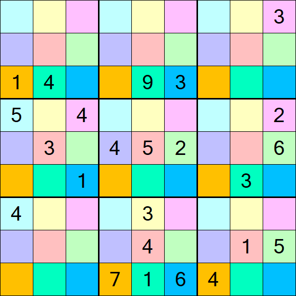 Sudoku DG - Difficile