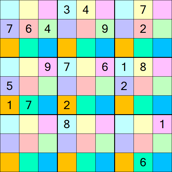 Sudoku DG - Difficile