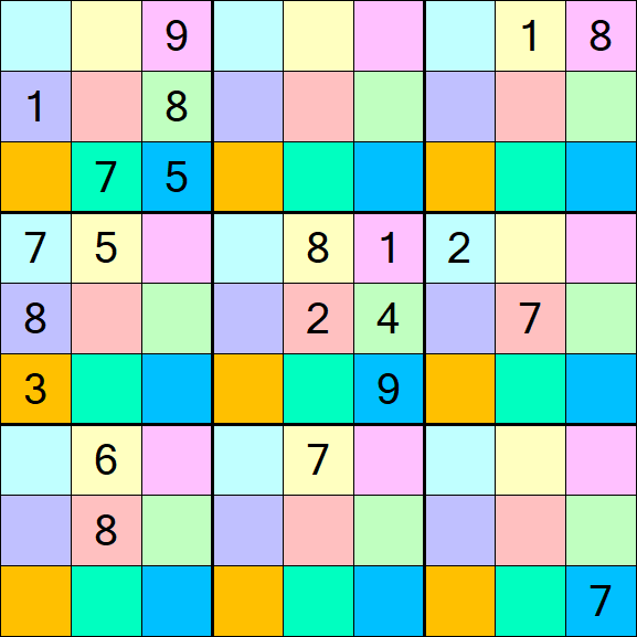Sudoku DG - Difficile
