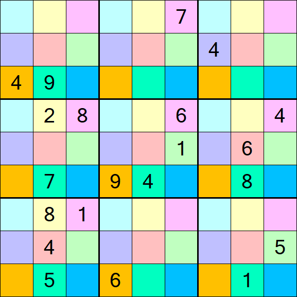 Sudoku DG - Difficile