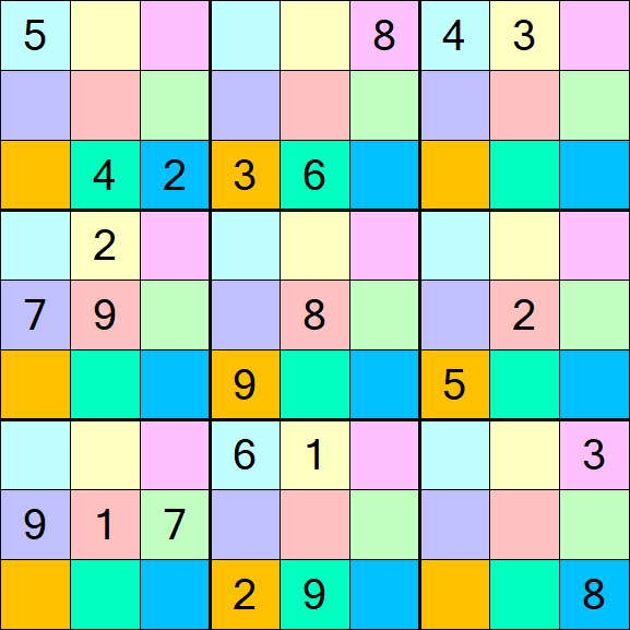 Sudoku DG - Difficile