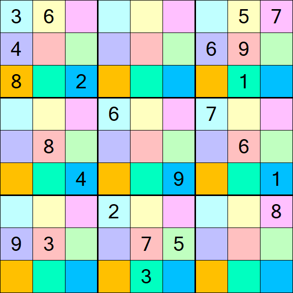 Sudoku DG - Difficile