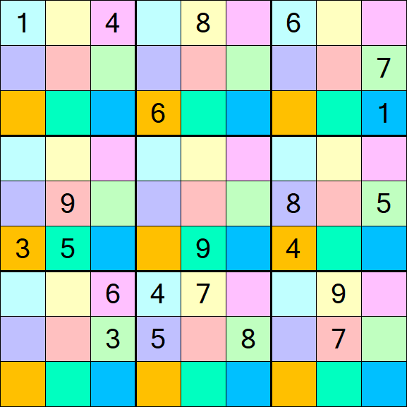 Sudoku DG - Difficile