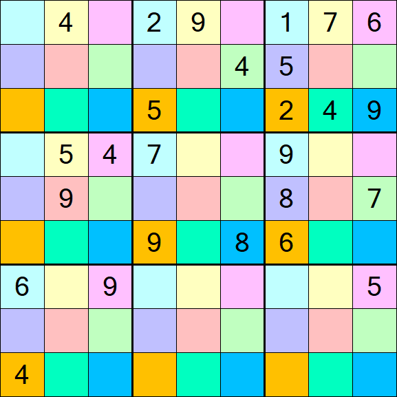 Sudoku DG - Difficile