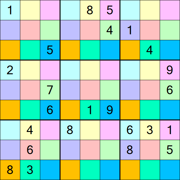 Sudoku DG - Difficile
