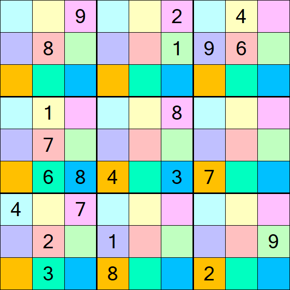 Sudoku DG - Difficile