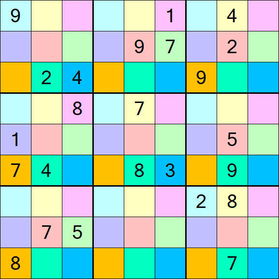 Sudoku DG - Difficile