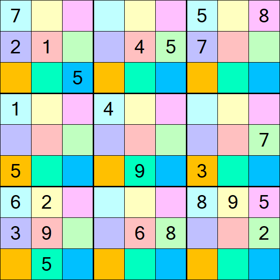 Sudoku DG - Difficile