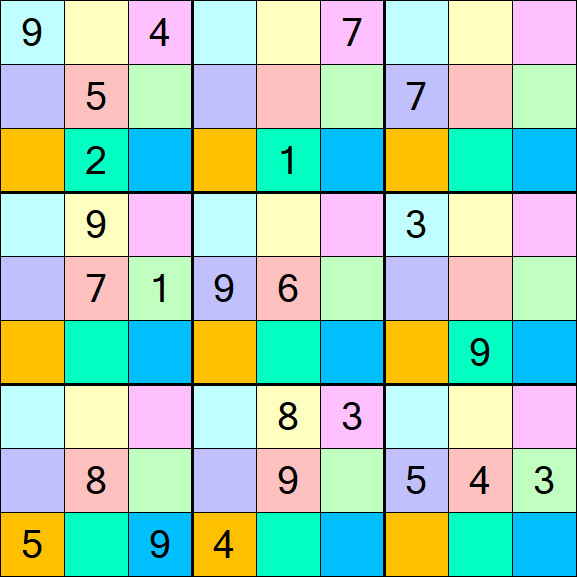 Sudoku DG - Difficile