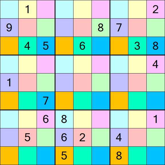 Sudoku DG - Difficile