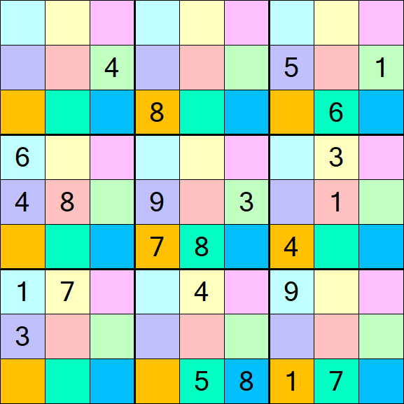 Sudoku DG - Difficile