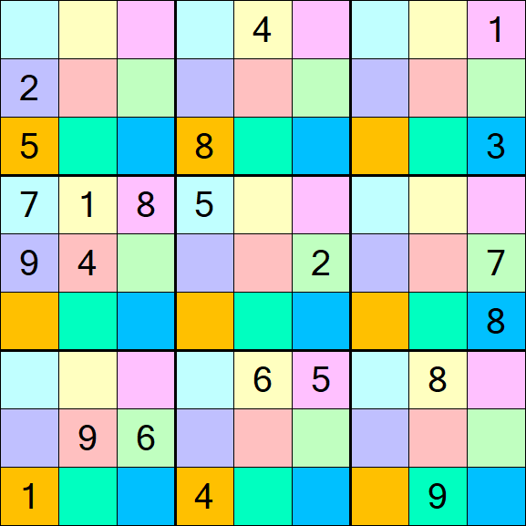 Sudoku DG - Difficile