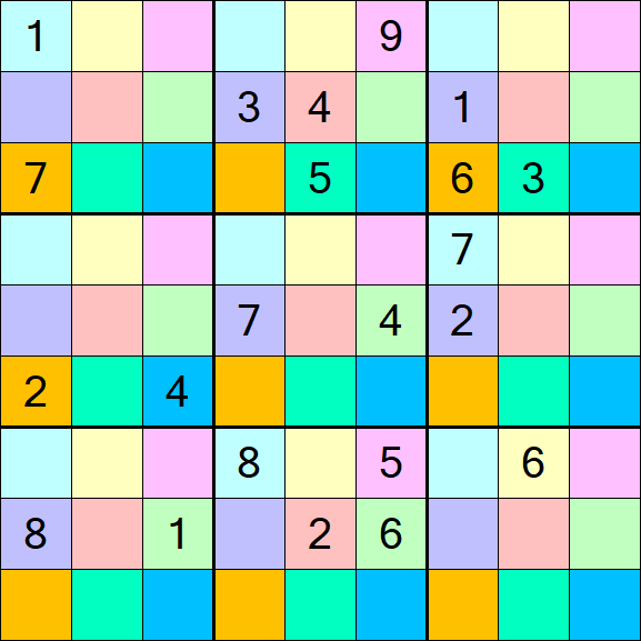 Sudoku DG - Difficile