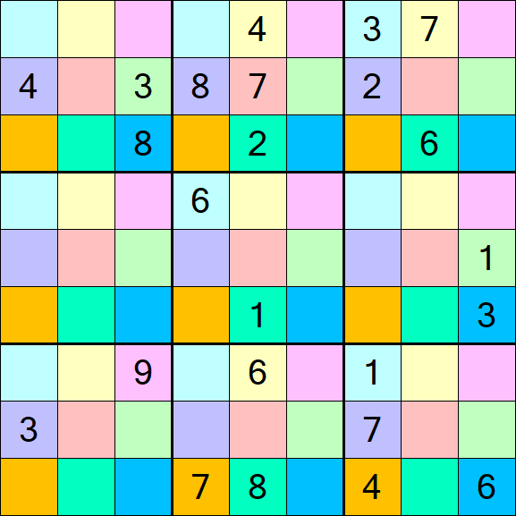 Sudoku DG - Difficile