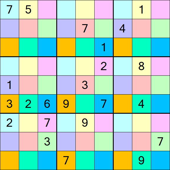Sudoku DG - Difficile