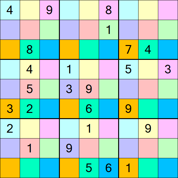 Sudoku DG - Difficile