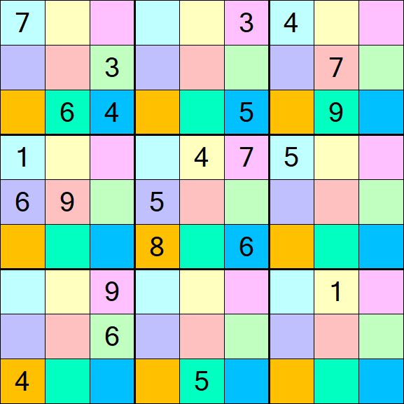 Sudoku DG - Difficile