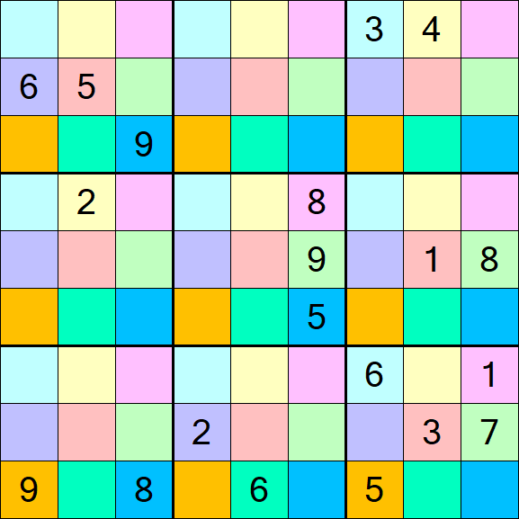 Sudoku DG - Difficile