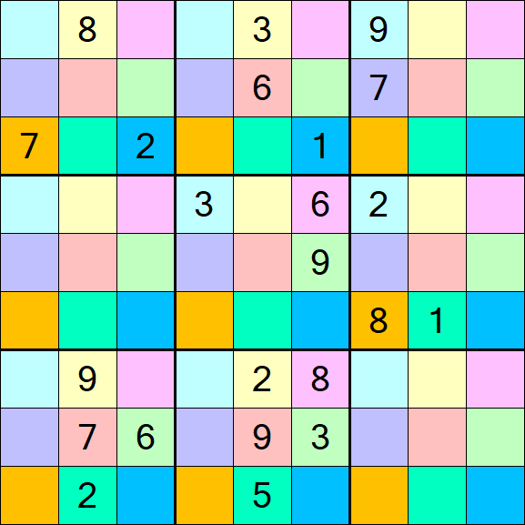 Sudoku DG - Difficile