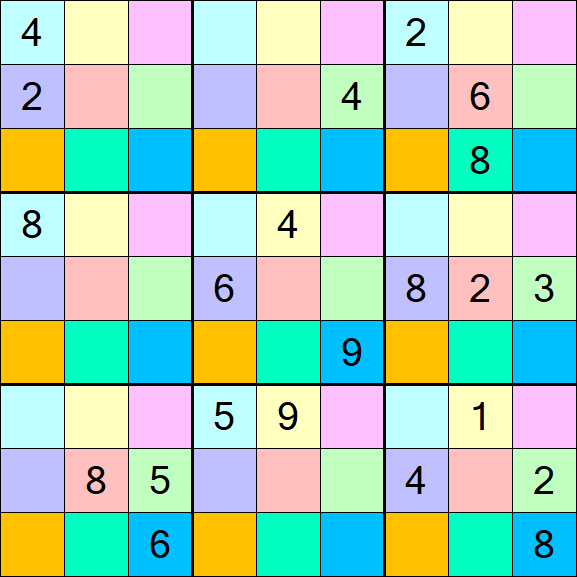 Sudoku DG - Difficile