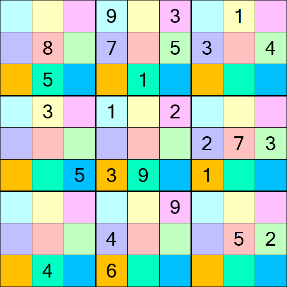 Sudoku DG - Difficile