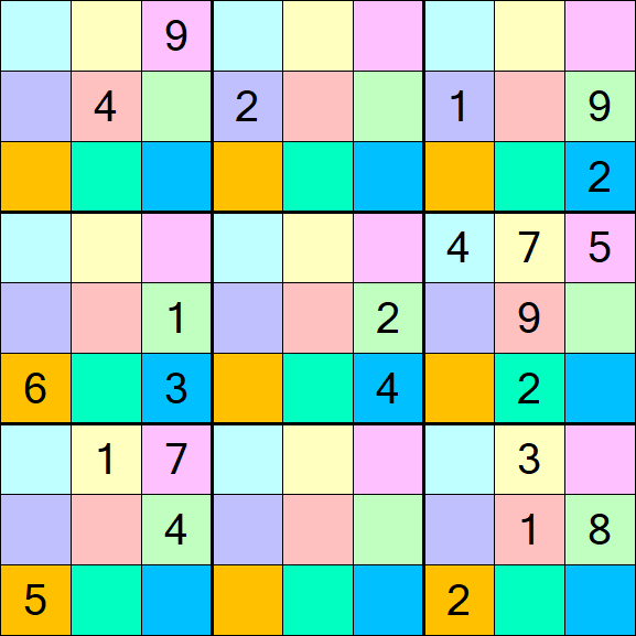 Sudoku DG - Difficile