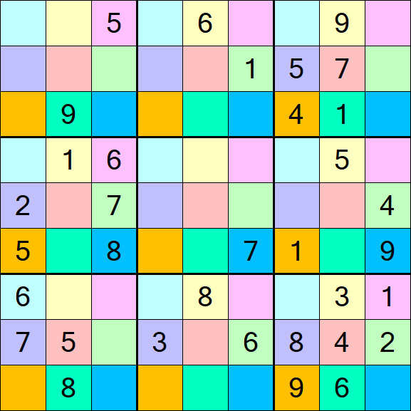 Sudoku DG - Moyen