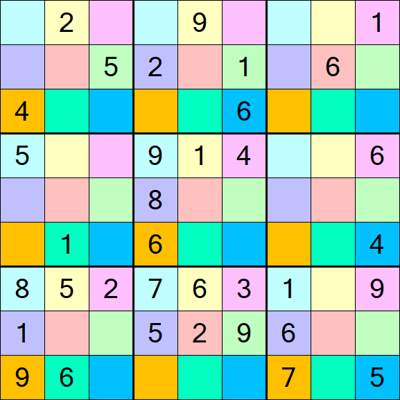 Sudoku DG - Moyen