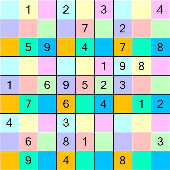 Sudoku DG - Moyen