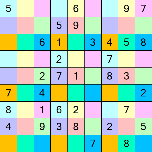 Sudoku DG - Moyen
