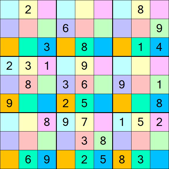 Sudoku DG - Mittel
