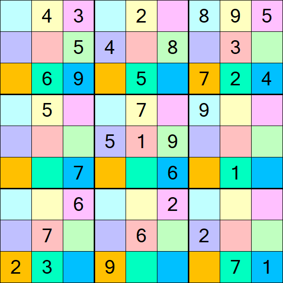 Sudoku DG - Mittel