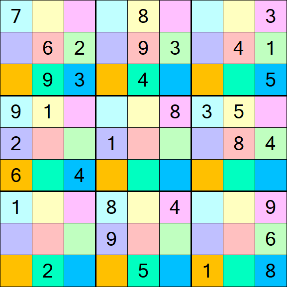 Sudoku DG - Mittel