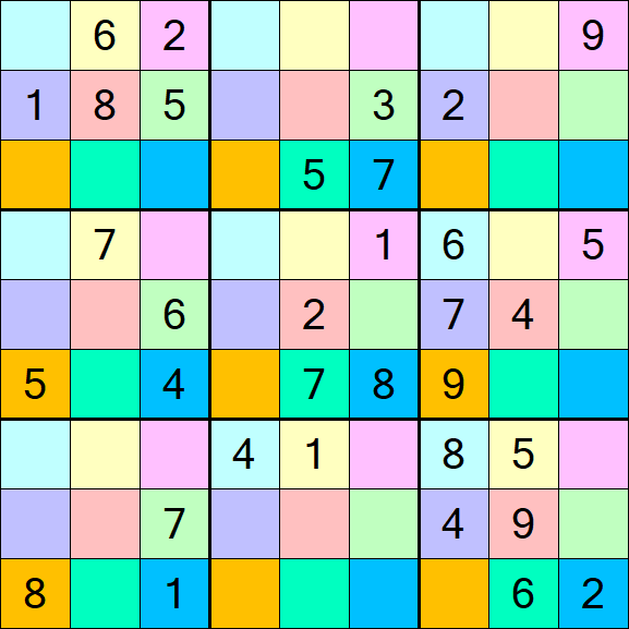 Sudoku DG - Moyen