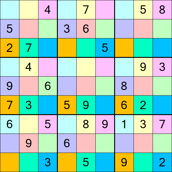 Sudoku DG - Medio