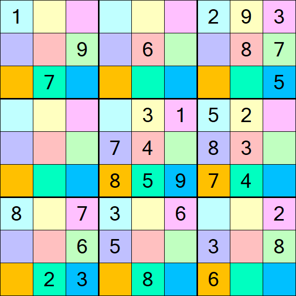Sudoku DG - Mittel