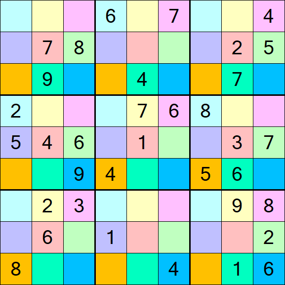 Sudoku DG - Mittel