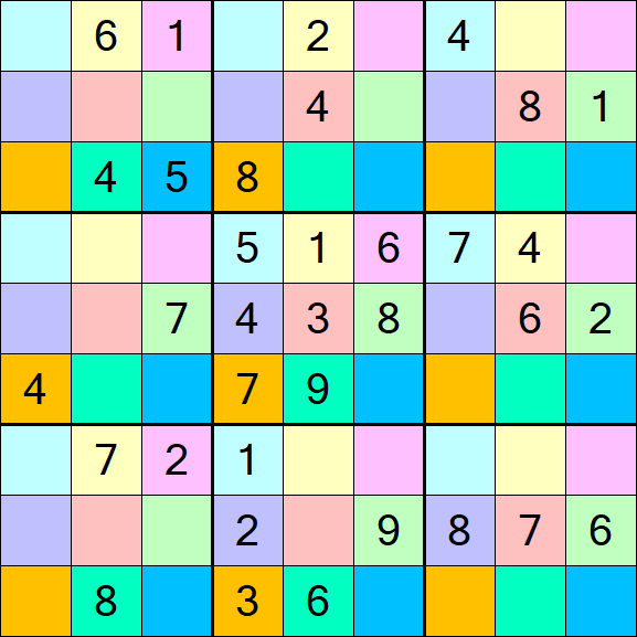 Sudoku DG - Mittel